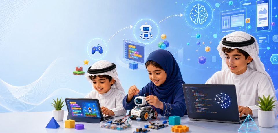 متي يبدأ الطفل بتعلم البرمجة